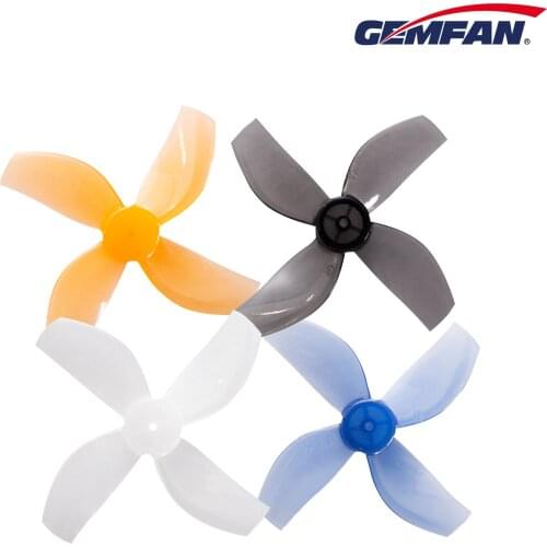 Gemfan 35mm-4 35mm 4-Blade PC Micro Propeller 1.0mm for RC FPV Racing Freestyle FPV Tinywhoop Drones 08028 Motors DIY Parts