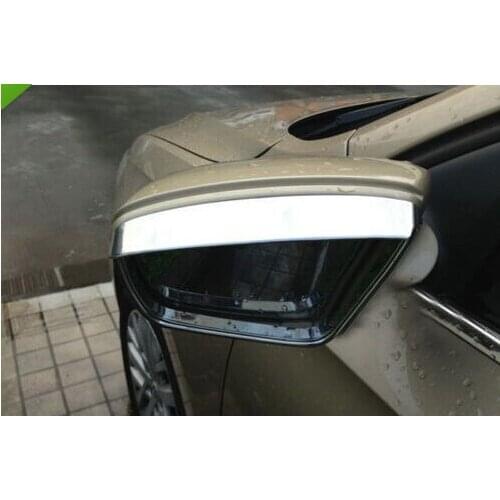 Chrome Mirror Rain Snow Guard Sun Visor vent For Dodge Journey 2009 2010 -2013