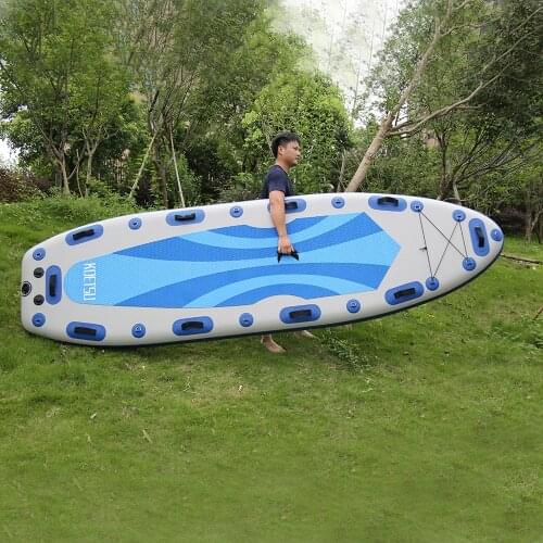 New 3.5m 3.9m 4.5m*1m*0.2m Inflatable Sup Board Stand Up Paddle Board Multifunction Fishing Yoga Surfboard Water Sports