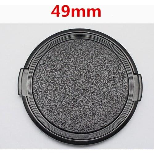 Wholesale 30pcs/lot 49mm Camera Lens Cap Protection Cover Lens Front Cap for Sony Canon Nikon 49mm DSLR Lens