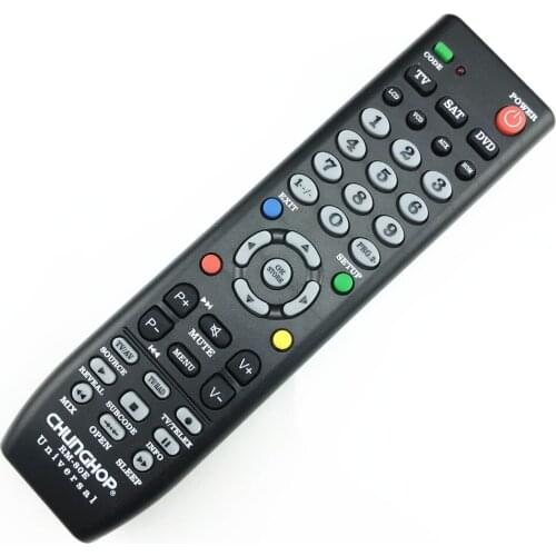 RM-80E 7 in1 Smart Universal Remote Control Multifunction Controller For TV AUX HOM DVD sat