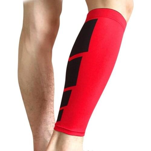 Sports Leg Calf Leg Brace Support Stretch Sleeve Compression Exerciser Unisex Leg Wrapped Protector for Outdoor Sports