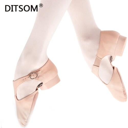 Genuine Leather Stretch Dance Shoes For Women Girls Soft professional Jazz Dance Shoes Twist Dance Shoes Sandals Ballet Slippers