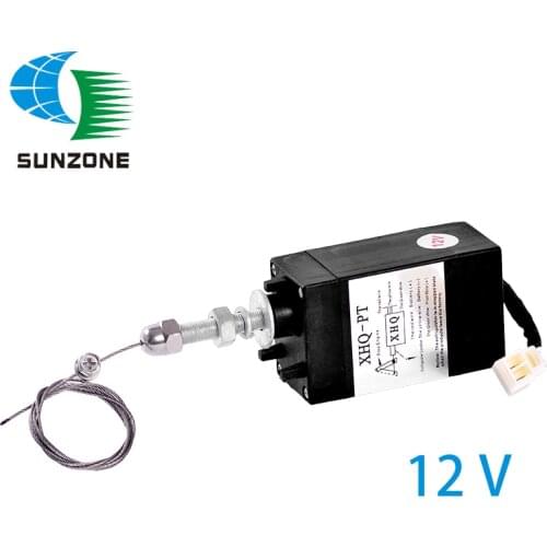 XHQ-PT 12V Pull Type Solenoid Diesel Engine Parts Stop Solenoid For Generator Genset