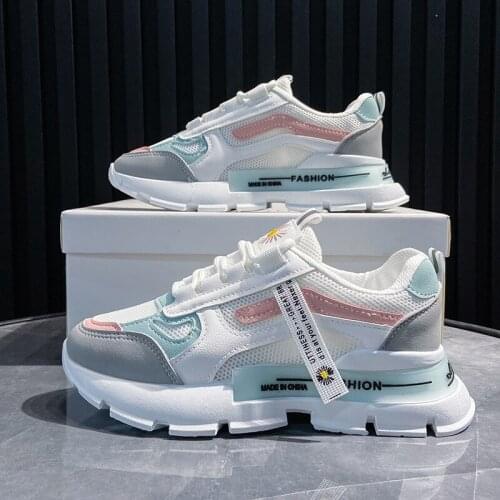 New Arrival Womens Spring Platform Shoes Rubber Sole,White,Pink,Black Low Shoes.Non Slip Comfort Casual Shoes,Chunky Sneakers