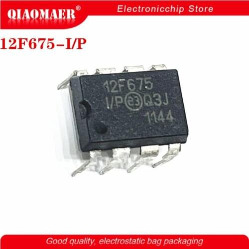 1pcs/lot PIC12F675-I/P 12F675 PIC12F675 PIC12F629-I/P PIC12F629 12F629 DIP-8