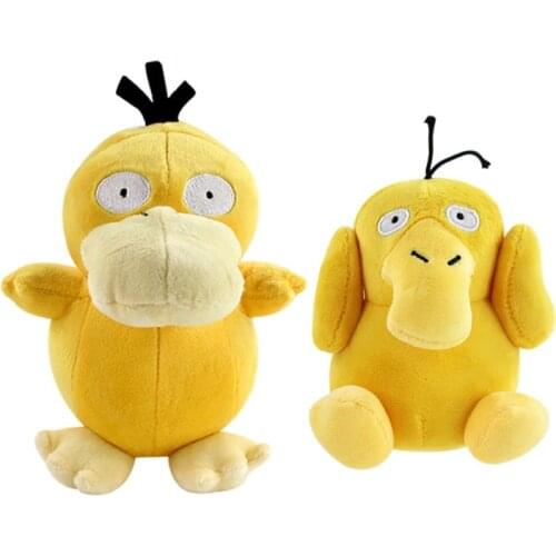 14-18CM Takara Tomy Japan Animal Duck Stuffed Pokemon Cartoon Psyduck Shiny Doll Soft Christmas Gifts for Kids Plush Toys
