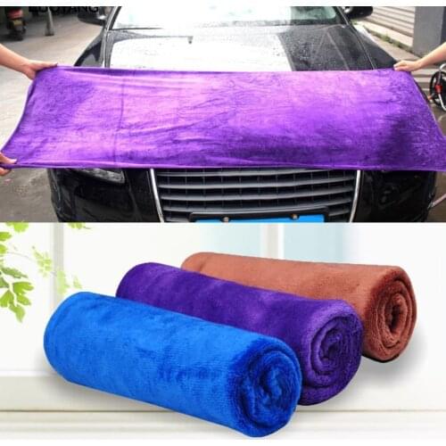 2PCS-60x160cm Microfiber Large Car Auto Drying Polish Towel Cleaning Cloth