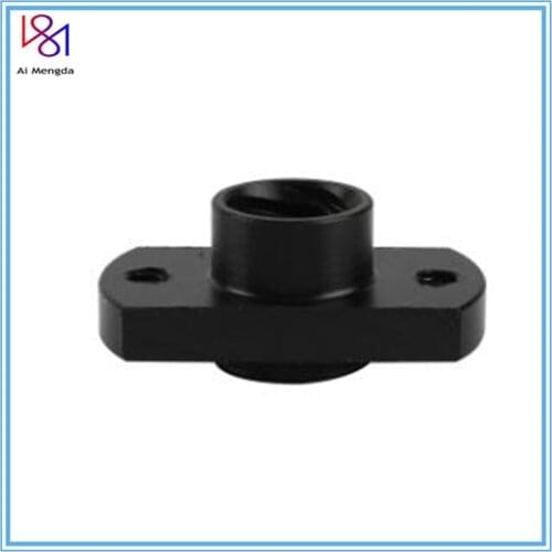 3D Printer Z Axis Trapezoid Motor Screw Nuts T8 Nut POM Nut Lead 8mm Pitch 2mm for Creality CR-10S CR10 Ender-3 Lead Screw