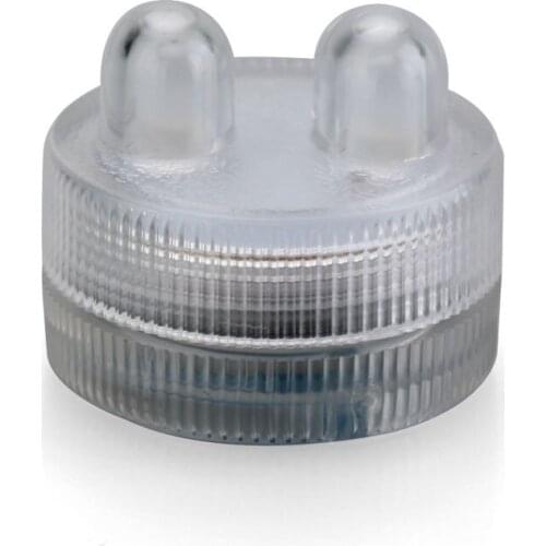 50pcs/lot Waterproof Tea Light Wedding Party Decor Submersible Floralyteas II Underwater Dual Mini Centerpiece Decortive Light