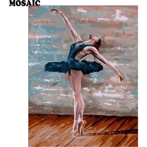 5D DIY Diamond Painting ballerina Full Square Mosaic Diamond Embroidery 3d Cross-Stitch Sloth Decoration Picture Of Rhinestone