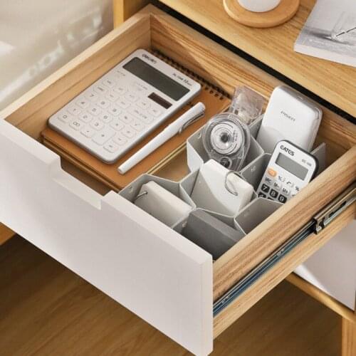 Honeycomb Shape Drawer Organizer 8 Pcs Closet Dividers Plastic Partition For Small Clothing And Cosmetic Clapboard