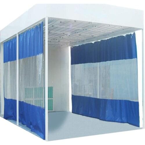 Automobile PVC Curtain Grinding Room, Painting Preparation Room. Customizable Size