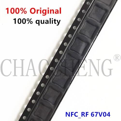 BestChip 10pcs/lot Original and New NFC_RF 67V04 for iphone 7 7plus NFC IC chip