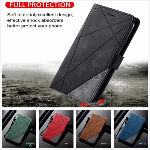 Skin Flip Leather Case for Huawei Mate 30 20 P Smart 2021 2020 2019 P30 P20 P40 Lite E Pro Honor 9A 9S 9C 10 9 Lite Wallet Cover