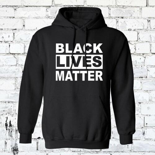 Black Lives Matter Hoodie BLM No Justice No Peace Civil Rights Hoodies Sweatershirt