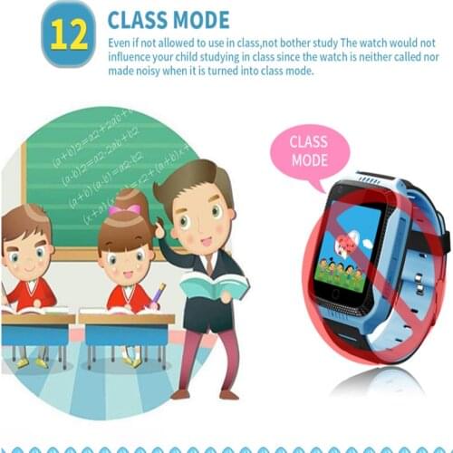 Q528 kid SOS security GPS navigator smart watch for kids