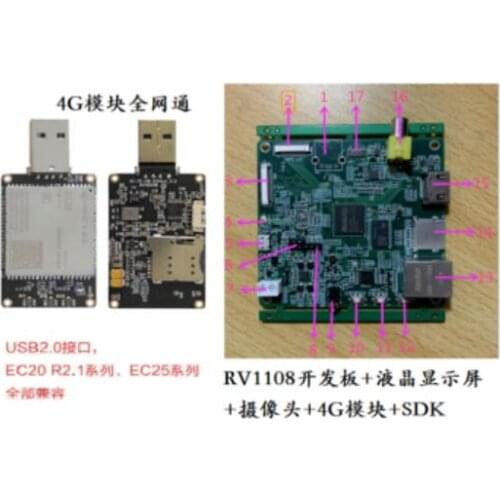 For RV1108 development board 4G module all netcom RV1108 micro face recognition development board artificial intelligence