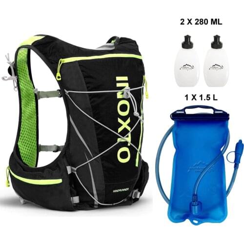INOXTO Ultralight Running Backpack Portable Trail Marathon Vest Hydration Bag Jogging Cycling Hiking Outdoor Sports Backpack