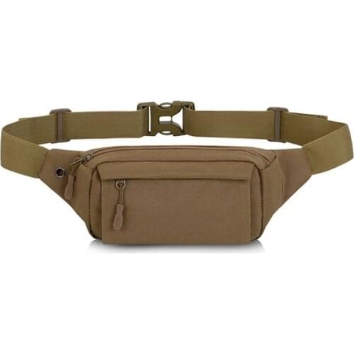 POOLOOS Men Small Waist Bag Anti Theft Mini Travel Bag Outdoor Sports Cell Phone Key Bag Running Belt Pack With Earphone Jack