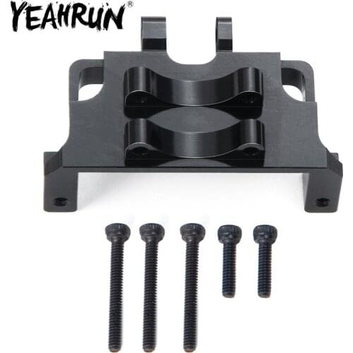 YEAHRUN Metal Servo Mount Bracket Seat for Axial SCX24 90081 1/24 RC Car Model Upgrade Parts