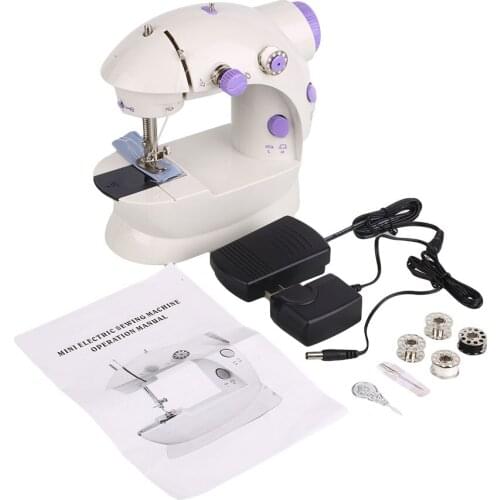 Multifunction Portable Handheld Electric Mini Sewing Machine Home With Led