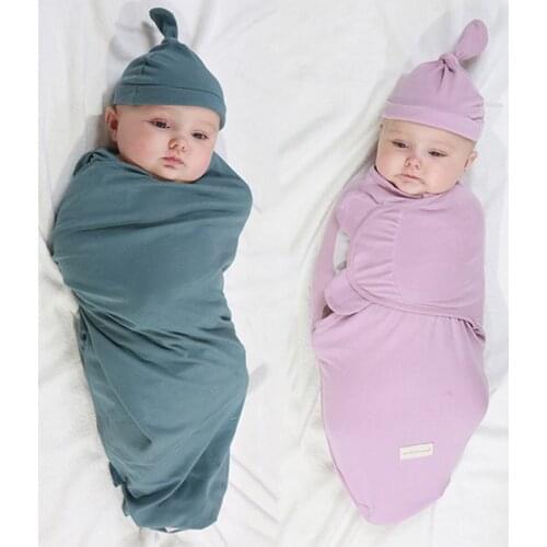 New 100% Cotton Baby Swaddle Infant Sleepsacks Newborn Wrap Receiving Blankets for Newborns Baby Products Blankets&Swaddle S ,L