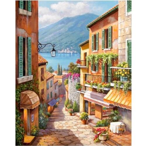 Landscape Oil Picture Home Decoration painting art print poster mural family bedroom wall decoration Kitchen No Frame