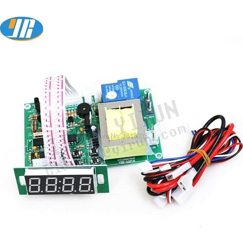 220V or 110V coin operated Timer board Timer Control Board Power Supply with coin acceptor selector for washing machine
