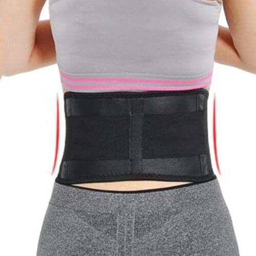 Top Luxury High Quality Fashion Self-heating Relieves Back Pain Belt Four Seasons Universal Belt with Magnet Stone TK-ing