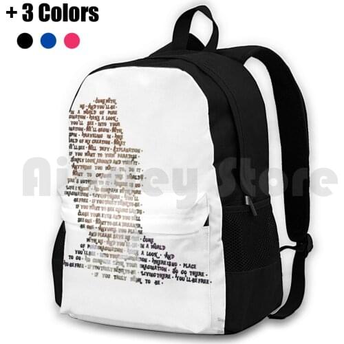 Pure Imagination Outdoor Hiking Backpack Riding Climbing Sports Bag Pure Imagination Willy Wonka Gene Wilder Classic Movies