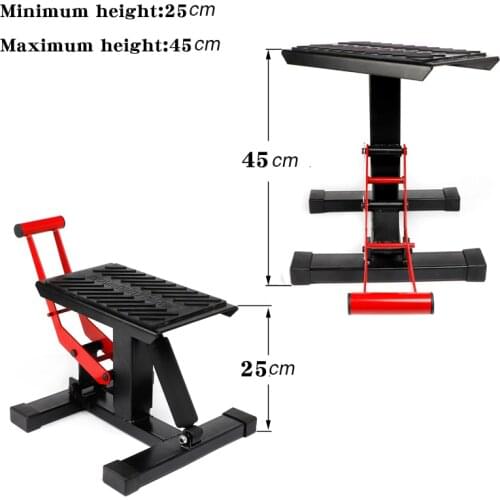 Unicersal Motorcycle Repair Lift Stand Stool Seat For Motorcross MX Dirt Bike Enduro Supermoto