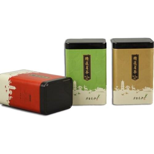 Xin Jia Yi Packaging Aluminum Tin Contaciners New Design Glod Tin Containers Hot Sale Black Lid Metal Storage Large Tin Can Box