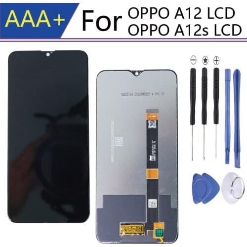 6.2 inch For Oppo A12 2020 Global DIsplay For Oppo A12s LCD Display Touch Screen Digitizer Assembly Replacement For OPPO A12 LCD