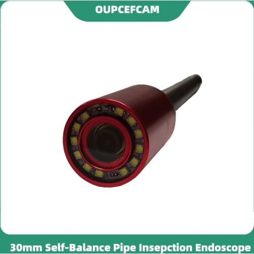 30mm Long Spring Self-Balancing Camera Head Replacement Of Pipe Drain Sewer Inspection Endoscope System Kit