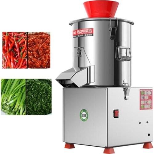 Automatic Multifunction Electric Shredder Commercial Food Particles Trapped Machine Cut Minced Vegetables