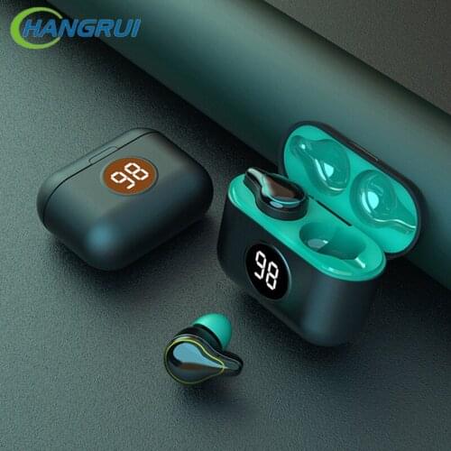 HANGRUI SE16S Bluetooth V5.0 Earphone TWS Wireless Headphones With Microphone Sports Waterproof Headsets For iOS Android Phone