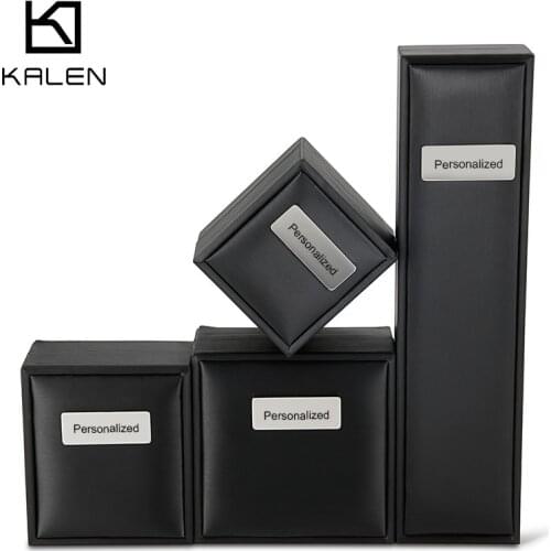 Black Color Customize Luxury Elegant Beautiful Jewelry Packing Gift Box Dropshipping Wholesale