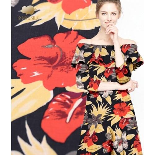 Digital printing sand washing silk fabric 27mm heavy silk fabric 112 fabric drape clothing dress silk fabric cloth