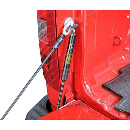 For 2017-2019 Ford F250 F350 F450 Super Duty Pickup DZ43205 Stainless Rear Tailgate Slow Down Gas Shock Assist Struts Damper