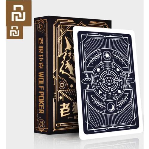 Playing Cards Poker Board Game Werewolf Game Playing Cards Waterproof Cards 3-10 People Party Gathering Game Cards