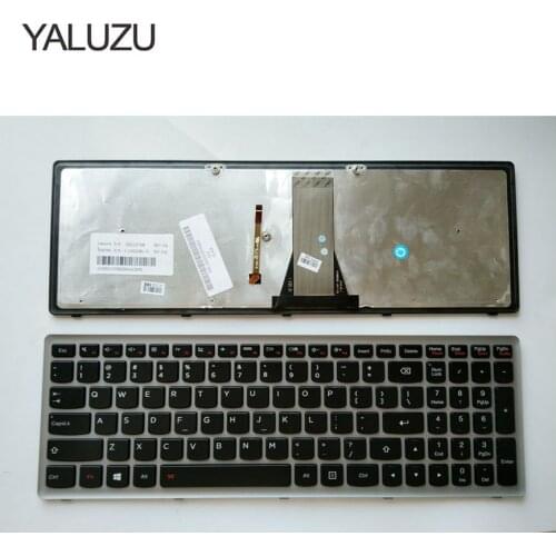 YALUZU NEW English Laptop Keyboard FOR LENOVO S500 G500S G505S Z501 Z510 US with backlit