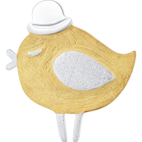 Lotus Fun Bird Brooches For Clothes