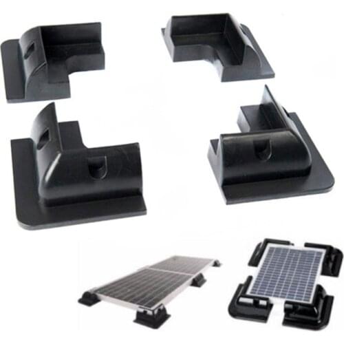 Solar Panel Mounting Bracket Kits Cable Entry Gand Ideal For Caravan Motorhome RV Yacht Boat Vehicle Roof Mount
