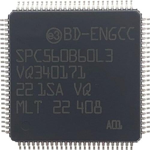 1PCS 2PCS 5PCS 10PCS SPC560B60L3 LQFP-100 SPC560B60 LQFP100 560B60 SPC56 Series 1 MB Flash 80 kB RAM 64 MHz New and original