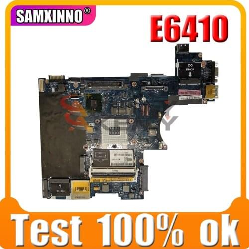 Original laptop Motherboard For DELL Latitude E6410 Mainboard CN-08885V 08885V LA-5471P QM57