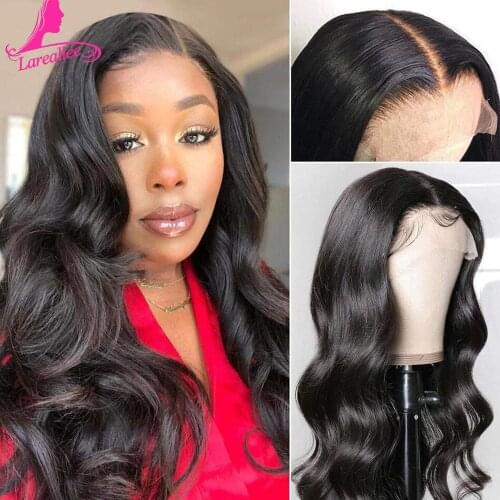 5x5 HD Transparent Lace Closure Wig Human Hair Wigs for Black Women Brazilian Body Wave Pre plucked180 Density HD Lace Wigs