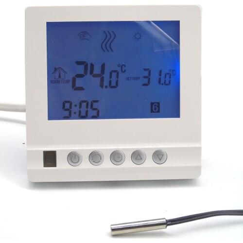 EU Programmable floor heating thermostat 220v-240v