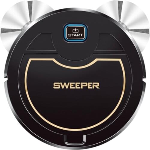 Smart Robot Vacuum Cleaner Multifunctional 3-In-1 Rechargeable Floor Sweeping Dry Wet Wireless Housekeeping Cyclone separator