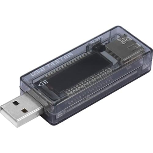 LCD USB Detector USB Volt Current Voltage Charger Capacity Plug and Play Power Bank Tester Meter Voltmeter Ammeter